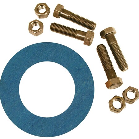 5 In. Asbestos-Free Ring Gasket Kit, 3/4 In. X 3-1/4 In. Bolt Size